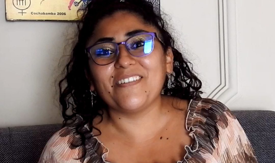 Noelia Maldonado, lideresa del municipio de Colcapirhua