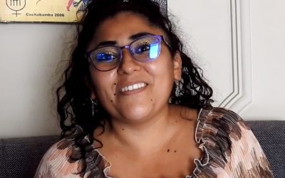 Noelia Maldonado, lideresa del municipio de Colcapirhua